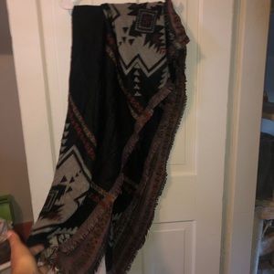 Aztec blanket scarf